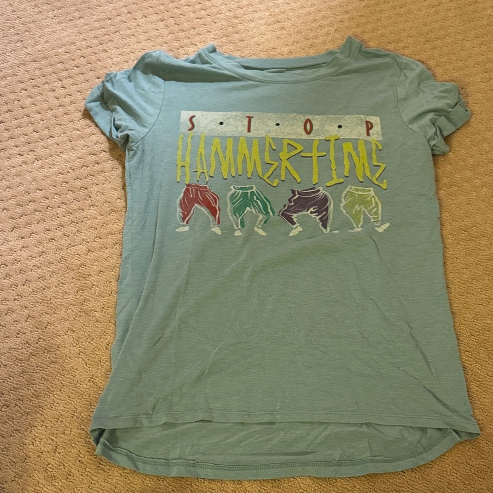Target Kids Graphic Tee - Light Teal with Multicolor Print